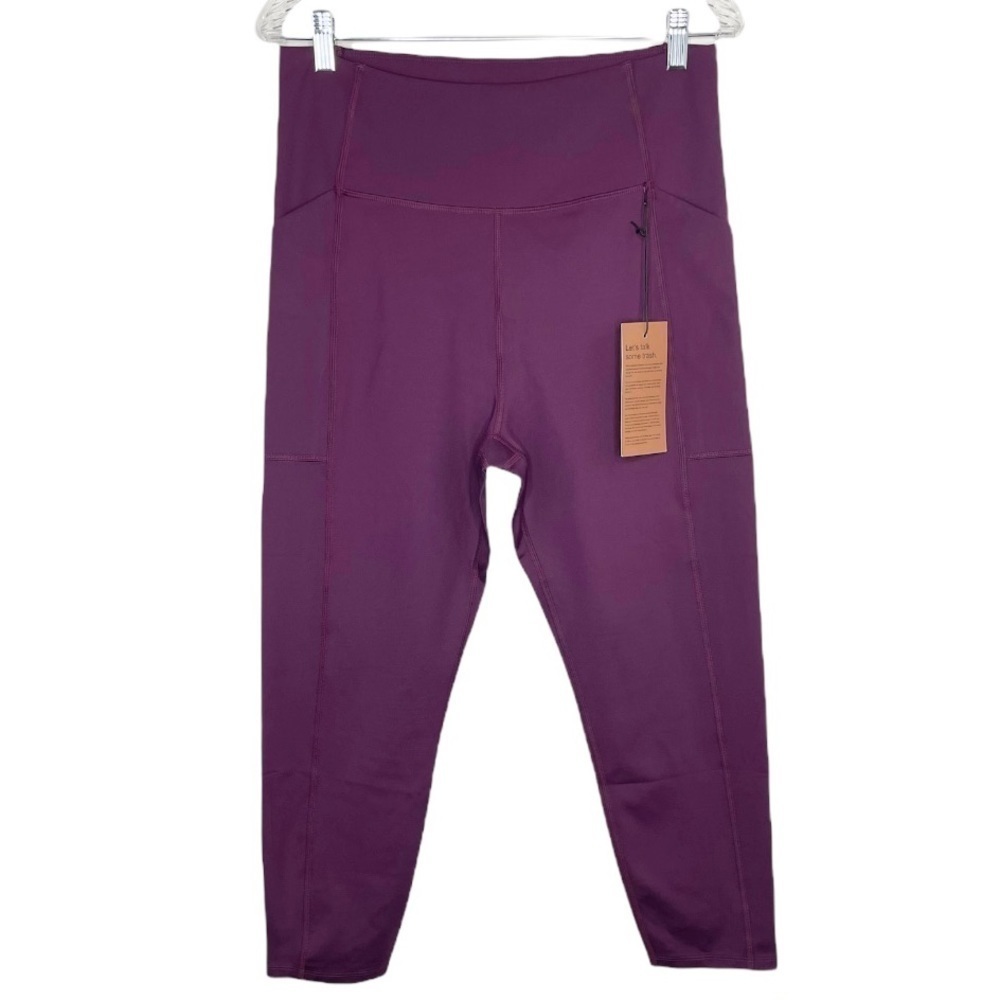 𝅺Girlfriend Collective Compressive Pocket Legging Plum Purple NWT